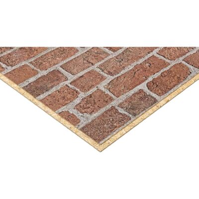 Egger Design-Wandpaneele DecoWall Wismar Backstein 125 x 66 cm Egger Design-Wandpaneele DecoWall Wismar Backstein 125 x 66 cm