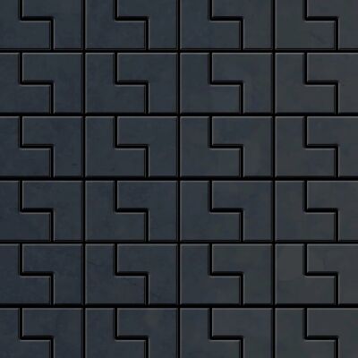 ALLOY Mosaik Fliese Massiv Metall Rohstahl Gewalzt Grau 1,6mm Stark Kink-rs 1 Paket mit 10 Matten 0,93 m2 Grau ALLOY Mosaik Fliese Massiv Metall Rohstahl Gewalzt Grau 1,6mm Stark Kink-rs 1 Paket mit 10 Matten 0,93 m2 Grau