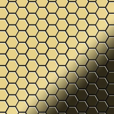ALLOY Mosaik Fliese Massiv Metall Messing Gewalzt Gold 1,6mm Stark Honey-bm 1 Paket mit 10 Matten 0,92 m2 Gold ALLOY Mosaik Fliese Massiv Metall Messing Gewalzt Gold 1,6mm Stark Honey-bm 1 Paket mit 10 Matten 0,92 m2 Gold