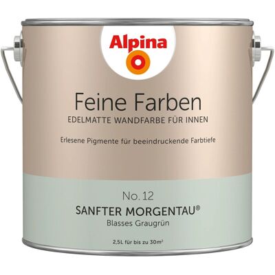 ALPINA Marke Modell - Grün, Matt Finish - Wandfarbe ALPINA Marke Modell - Grün, Matt Finish - Wandfarbe