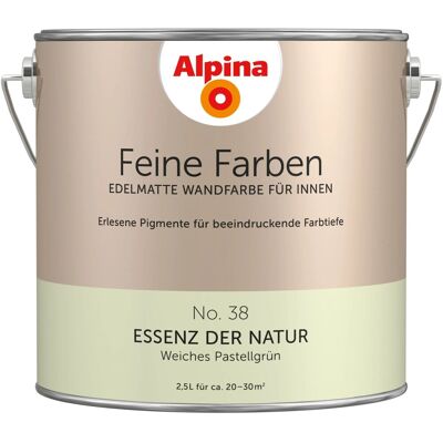 Alpina Marke Modell Pastellgrün - Wandfarbe Alpina Marke Modell Pastellgrün - Wandfarbe