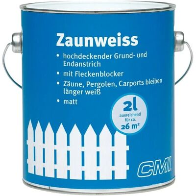 CMI Zaunweiß matt 2, CMI Zaunweiß matt 2,