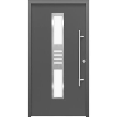 Splendoor Thermospace Sicherheits-Haustür ThermoSpace Köln Prime RC2 Komfort Anthr. 110 x 210 cm R Splendoor Thermospace Sicherheits-Haustür ThermoSpace Köln Prime RC2 Komfort Anthr. 110 x 210 cm R