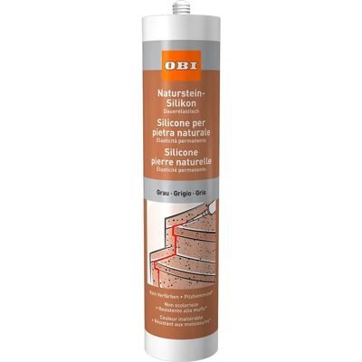 OBI Naturstein-Silikon Grau 310 ml OBI Naturstein-Silikon Grau 310 ml