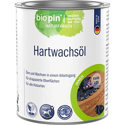 Biopin Hartwachsöl Transparent seidenglänzend 750 ml Biopin Hartwachsöl Transparent seidenglänzend 750 ml