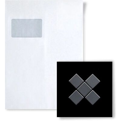 ALLOY Mosaik MUSTER S-Diamond-RS Diamond Rohstahl Gewalzt ALLOY Mosaik MUSTER S-Diamond-RS Diamond Rohstahl Gewalzt