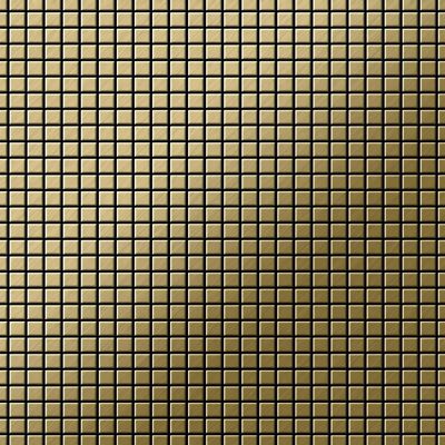 ALLOY Mosaik Fliese Massiv Metall Titan Gebürstet Gold 1,6mm Stark Glomesh-ti-gb 1 Paket mit 10 Matten 1,07 m2 Gold ALLOY Mosaik Fliese Massiv Metall Titan Gebürstet Gold 1,6mm Stark Glomesh-ti-gb 1 Paket mit 10 Matten 1,07 m2 Gold