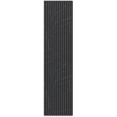 Denpanels Akustikpaneel Laminiert Marmor MDF 240 x 60 x 1,8 cm Schwarz Denpanels Akustikpaneel Laminiert Marmor MDF 240 x 60 x 1,8 cm Schwarz