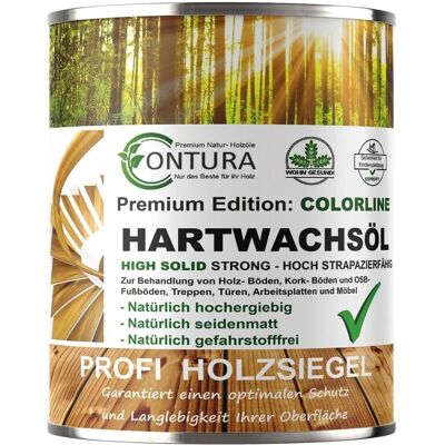 Contura Hartwachsöl Colorline FARBIG Fußbodenöl Parkettöl Möbelöl Holzöl 750ml 10 Frost White Contura Hartwachsöl Colorline FARBIG Fußbodenöl Parkettöl Möbelöl Holzöl 750ml 10 Frost White
