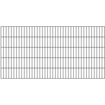 Alberts Metallzaun Grund-Set Doppelstabmatte Anthrazit z. Einbetonieren 100 cm x 10 m Alberts Metallzaun Grund-Set Doppelstabmatte Anthrazit z. Einbetonieren 100 cm x 10 m