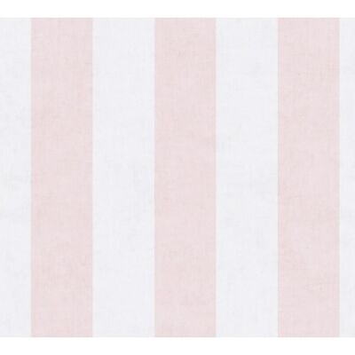 A.S. Creation Creme Rosa Gestreifte Kinderzimmer Tapete - Tapete A.S. Creation Creme Rosa Gestreifte Kinderzimmer Tapete - Tapete
