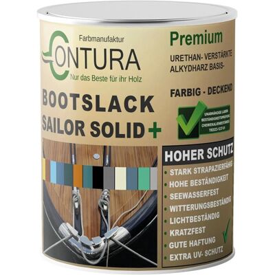 Contura Bootslack Farbig Yacht Buntlack Metall Holz GFK Boot Seidenmatt 500ml Anthrazitgrau RAL 7016 Analog Contura Bootslack Farbig Yacht Buntlack Metall Holz GFK Boot Seidenmatt 500ml Anthrazitgrau RAL 7016 Analog