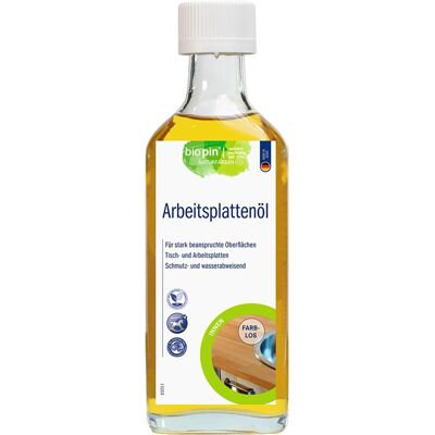 Biopin Arbeitsplatten-Hartöl Farblos 250 ml Biopin Arbeitsplatten-Hartöl Farblos 250 ml