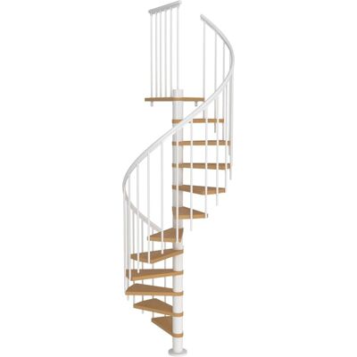 DOLLE Montreal Platzsparende Spindeltreppe - Weiß - Innenbereich DOLLE Montreal Platzsparende Spindeltreppe - Weiß - Innenbereich