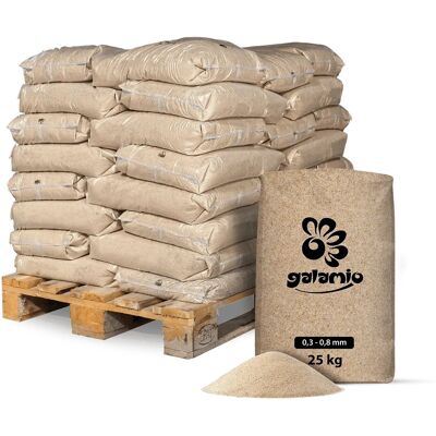 Galamio Rasensand 25kg x 40 Sack 1000kg Palette Galamio Rasensand 25kg x 40 Sack 1000kg Palette