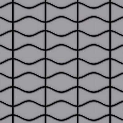 ALLOY Mosaik Fliese Massiv Metall Edelstahl Matt Grau 1,6mm Kismet & Karma-s-s-ma 1 Paket mit 10 Matten 0,86 m2 Grau ALLOY Mosaik Fliese Massiv Metall Edelstahl Matt Grau 1,6mm Kismet & Karma-s-s-ma 1 Paket mit 10 Matten 0,86 m2 Grau