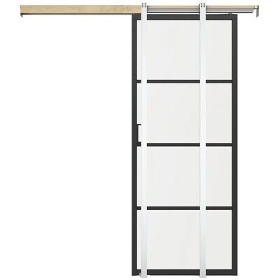 Vente-unique Schiebetür Sinca Schwarz 63 cm Vente-unique Schiebetür Sinca Schwarz 63 cm