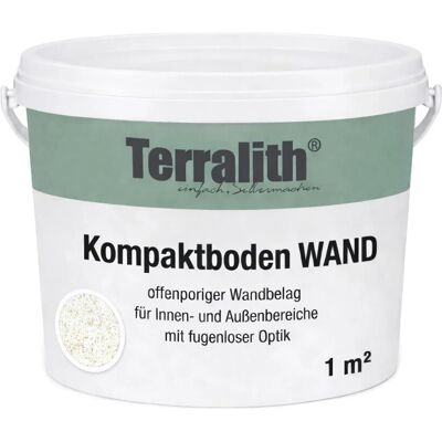 Terralith Kompaktboden Wand Mix Bianco 105 für 1 m² Terralith Kompaktboden Wand Mix Bianco 105 für 1 m²