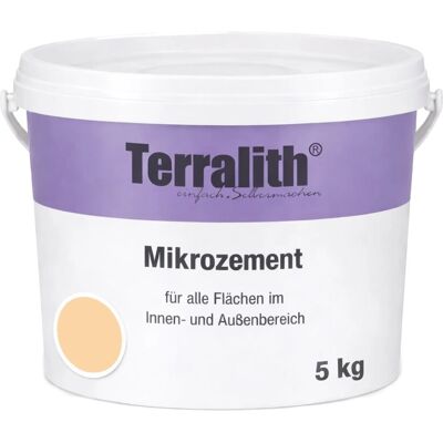 Terralith Mikrozement Fix & Fertig LFC0221 Sand 5kg Fein 3,5qm Terralith Mikrozement Fix & Fertig LFC0221 Sand 5kg Fein 3,5qm