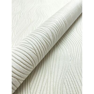 Newroom Vliestapete Rimeda Sage Wellen Streifen FSC® Newroom Vliestapete Rimeda Sage Wellen Streifen FSC®