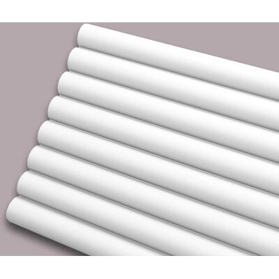 NOEL & MARQUET NMC CANELÉ XL ARSTYL 3D Wandpaneel Akustikpaneel Stuckleiste 2 m 200 cm x 2,4 cm x 30 cm Weiß NOEL & MARQUET NMC CANELÉ XL ARSTYL 3D Wandpaneel Akustikpaneel Stuckleiste 2 m 200 cm x 2,4 cm x 30 cm Weiß