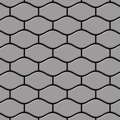 ALLOY Mosaik Fliese Massiv Metall Edelstahl Matt Grau 1,6mm Stark Karma-s-s-ma 1 Paket mit 10 Matten 0,86 m2 Grau ALLOY Mosaik Fliese Massiv Metall Edelstahl Matt Grau 1,6mm Stark Karma-s-s-ma 1 Paket mit 10 Matten 0,86 m2 Grau
