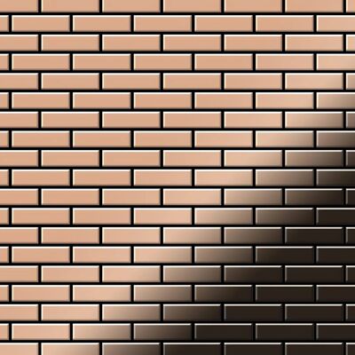 ALLOY Mosaik Fliese Massiv Metall Kupfer Gewalzt Kupfer 1,6mm Stark Pk-cm 1 Paket mit 10 Matten 0,88 m2 Kupfer ALLOY Mosaik Fliese Massiv Metall Kupfer Gewalzt Kupfer 1,6mm Stark Pk-cm 1 Paket mit 10 Matten 0,88 m2 Kupfer