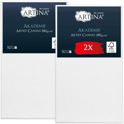 Artina Akademie Keilrahmen 80x140cm FSC 2tlg Artina Akademie Keilrahmen 80x140cm FSC 2tlg
