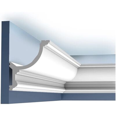 ORAC DECOR C901 LUXXUS Stuckprofil Stuck Gesims Eckleiste Deckengesims Profil 2m 200 cm x 14,8 cm x 12,4 cm Weiß ORAC DECOR C901 LUXXUS Stuckprofil Stuck Gesims Eckleiste Deckengesims Profil 2m 200 cm x 14,8 cm x 12,4 cm Weiß