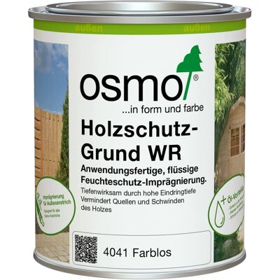 Osmo Holzschutz-Grund WR 0,75, Farblos Osmo Holzschutz-Grund WR 0,75, Farblos