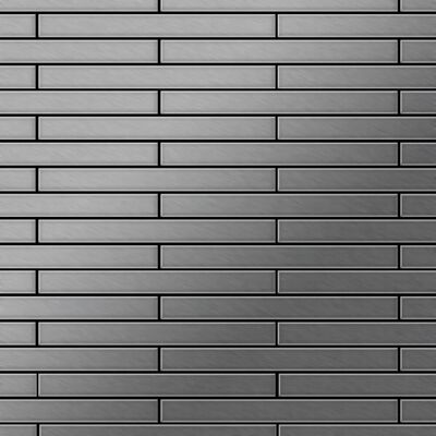 ALLOY Mosaik Fliese Massiv Metall Edelstahl Marine Gebürstet Grau 1,6mm Avenue-s-s-mb 1 Paket mit 10 Matten 0,74 m2 Grau ALLOY Mosaik Fliese Massiv Metall Edelstahl Marine Gebürstet Grau 1,6mm Avenue-s-s-mb 1 Paket mit 10 Matten 0,74 m2 Grau