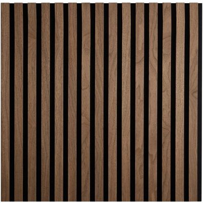 Homestyle4u Akustikpaneel Holz 60x60 cm Braun Wallnuss Wandpaneele Paneele Homestyle4u Akustikpaneel Holz 60x60 cm Braun Wallnuss Wandpaneele Paneele