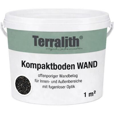 Terralith Kompaktboden Wand Mix Nero 105 für 1 m² Terralith Kompaktboden Wand Mix Nero 105 für 1 m²