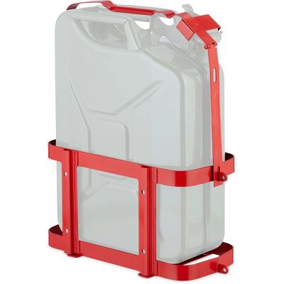 Relaxdays Benzinkanisterhalterung Eisen Rot Abschließbar 49,5 cm x 42 cm x 21 cm 3 kg Relaxdays Benzinkanisterhalterung Eisen Rot Abschließbar 49,5 cm x 42 cm x 21 cm 3 kg