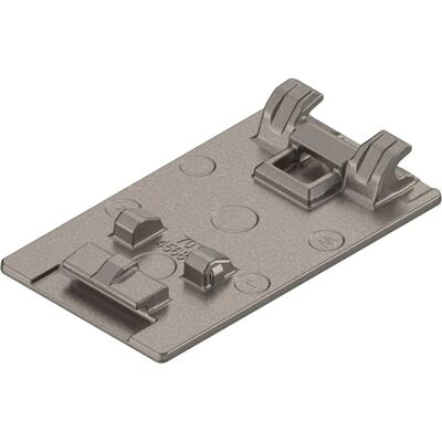 Blum Topfplatte Cristallo für Glastür Zink Vernickelt Matt Kleben Blum Topfplatte Cristallo für Glastür Zink Vernickelt Matt Kleben