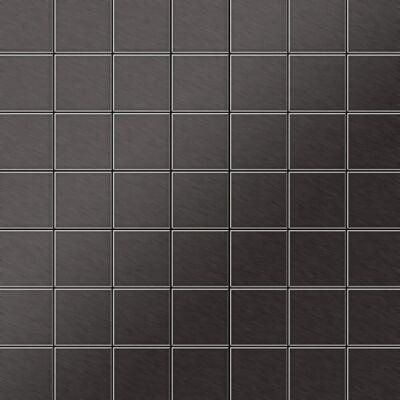 ALLOY Mosaik Fliese Massiv Metall Titan Gebürstet Dunkelgrau 1,6mm Stark Attica-ti-sb 1 Paket mit 10 Matten 0,85 m2 Grau ALLOY Mosaik Fliese Massiv Metall Titan Gebürstet Dunkelgrau 1,6mm Stark Attica-ti-sb 1 Paket mit 10 Matten 0,85 m2 Grau