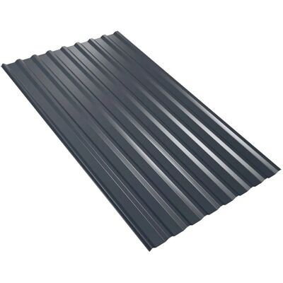 Weckman Trapezblech W20 7.350 mm x 1.135 mm x 0,75 mm Anthrazit Weckman Trapezblech W20 7.350 mm x 1.135 mm x 0,75 mm Anthrazit
