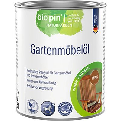 Biopin Gartenmöbelöl Teak 750 ml Biopin Gartenmöbelöl Teak 750 ml