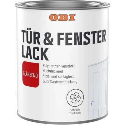 OBI PU Fenster-und Türenlack RAL 7016 Anthrazit glänzend 750ml OBI PU Fenster-und Türenlack RAL 7016 Anthrazit glänzend 750ml