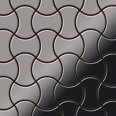ALLOY Mosaik Fliese Massiv Metall Titan Hochglanz Dunkelgrau 1,6mm Infinit-ti-sm 1 Paket mit 10 Matten 0,91 m2 Grau ALLOY Mosaik Fliese Massiv Metall Titan Hochglanz Dunkelgrau 1,6mm Infinit-ti-sm 1 Paket mit 10 Matten 0,91 m2 Grau