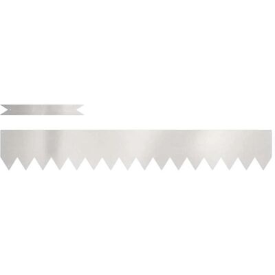 vidaXL Edelstahl Gartenbegrenzung 100x0,5x15cm - Gartenbegrenzung vidaXL Edelstahl Gartenbegrenzung 100x0,5x15cm - Gartenbegrenzung