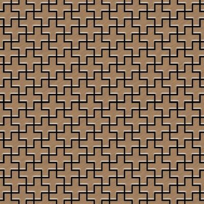 ALLOY Mosaik Fliese Massiv Metall Titan Gebürstet Kupfer 1,6mm Swiss Cross-ti-ab 1 Paket mit 10 Matten 0,88 m2 Kupfer ALLOY Mosaik Fliese Massiv Metall Titan Gebürstet Kupfer 1,6mm Swiss Cross-ti-ab 1 Paket mit 10 Matten 0,88 m2 Kupfer