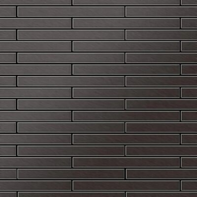 ALLOY Mosaik Fliese Massiv Metall Titan Gebürstet Dunkelgrau 1,6mm Stark Avenue-ti-sb 1 Paket mit 10 Matten 0,74 m2 Grau ALLOY Mosaik Fliese Massiv Metall Titan Gebürstet Dunkelgrau 1,6mm Stark Avenue-ti-sb 1 Paket mit 10 Matten 0,74 m2 Grau