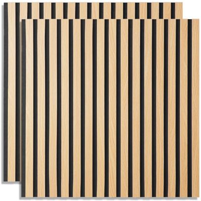 Homestyle4u Akustikpaneele Holz 60x60 cm 2er Set Wandpaneele Paneele 2655 Homestyle4u Akustikpaneele Holz 60x60 cm 2er Set Wandpaneele Paneele 2655