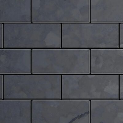 ALLOY Mosaik Fliese Massiv Metall Rohstahl Gewalzt Grau 1,6mm Stark Subway-rs 1 Paket mit 50 Matten 0,58 m2 Grau ALLOY Mosaik Fliese Massiv Metall Rohstahl Gewalzt Grau 1,6mm Stark Subway-rs 1 Paket mit 50 Matten 0,58 m2 Grau