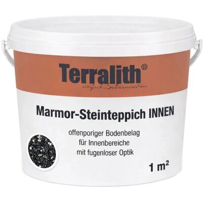 Terralith Edelsteinteppich Rosenquarz Nero 1 m² Innen Terralith Edelsteinteppich Rosenquarz Nero 1 m² Innen