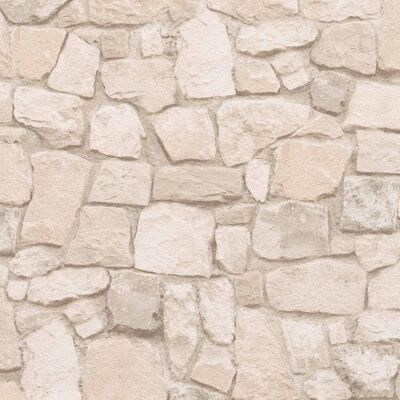 Bricoflor Bruchsteintapete in Creme Beige Mediterrane Stein Tapete in Maueroptik Naturstein Wandtapete aus Papier für Wohnzimmer und Schlafzimmer Bricoflor Bruchsteintapete in Creme Beige Mediterrane Stein Tapete in Maueroptik Naturstein Wandtapete aus Papier für Wohnzimmer und Schlafzimmer
