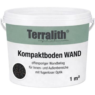 Terralith Kompaktboden Wand Mix Nero 103 für 1 m² Terralith Kompaktboden Wand Mix Nero 103 für 1 m²