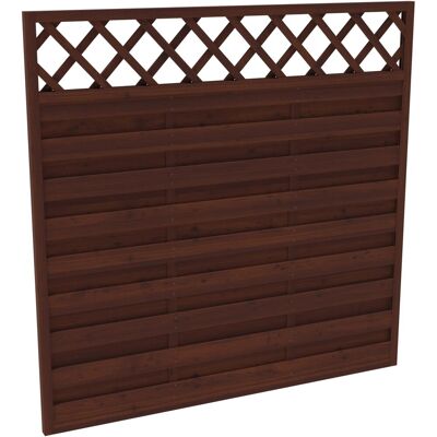 Andrewex Sichtschutzzaun-Element Country Braun,asiert 180 cm x 180 cm Andrewex Sichtschutzzaun-Element Country Braun,asiert 180 cm x 180 cm