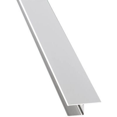 GUTTA 2000mm Aluminiumprofil Silber - Befestigungslasche L-Form GUTTA 2000mm Aluminiumprofil Silber - Befestigungslasche L-Form
